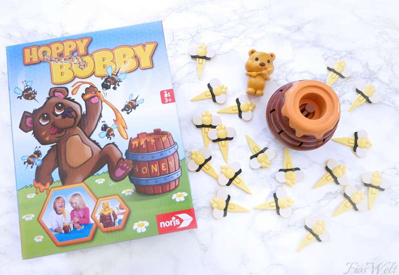 Noris/Spiele &amp; Puzzles:Hoppy Bobby der springende Bär